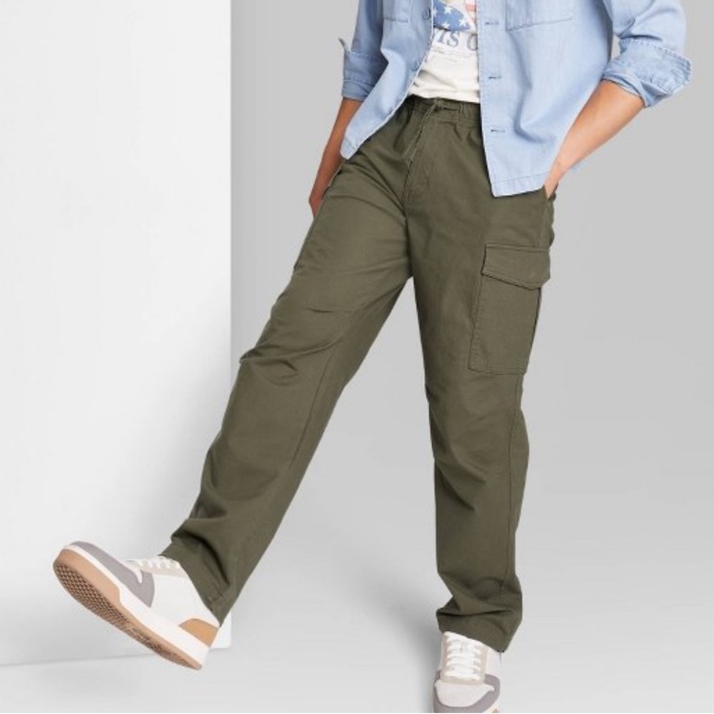 Men’s Cargo Pants small Original Use green